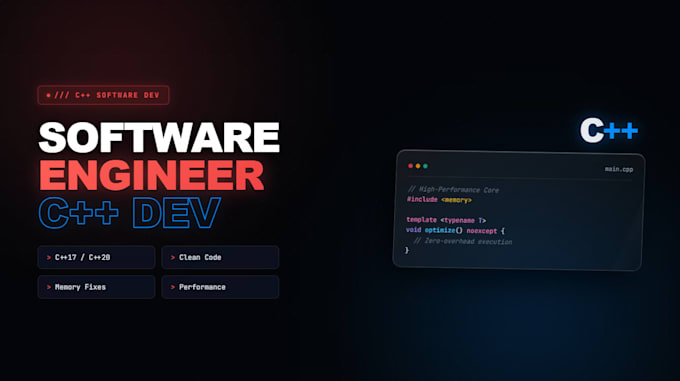 e your expert c plus plus cpp and java software developer