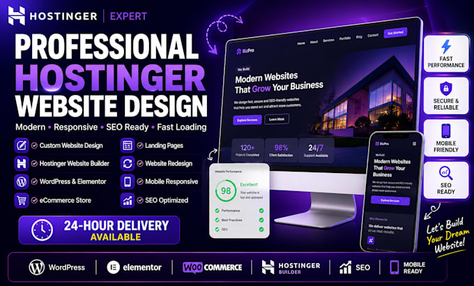hostinger website design wordpress website hostinger redesign expert