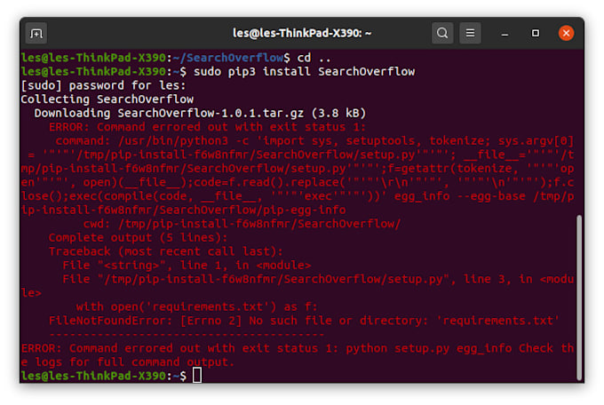 fix bugs in your python code