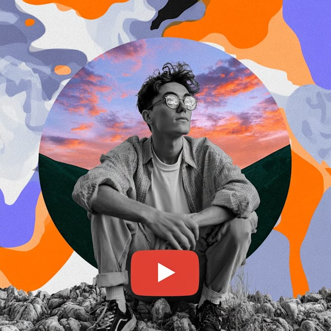 design amazing youtube thumbnail design