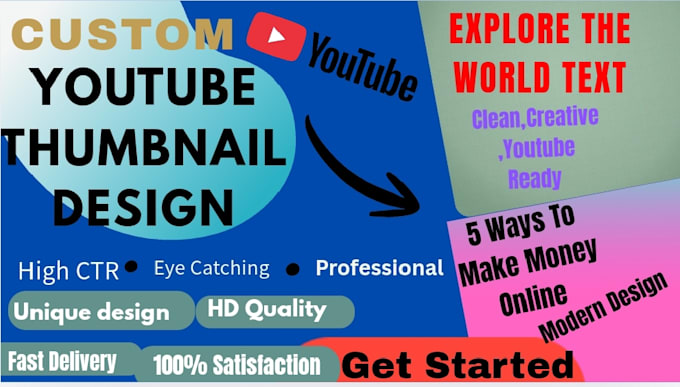 design professional youtube thumbnails in canva