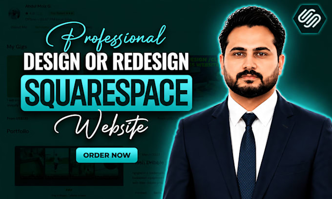 design or redesign squarespace website, build squarespace website development