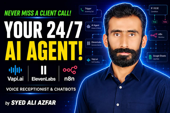 build an ai voice receptionist and smart whatsapp chatbot