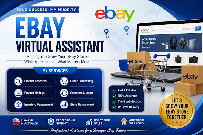 be your ebay virtual assistant