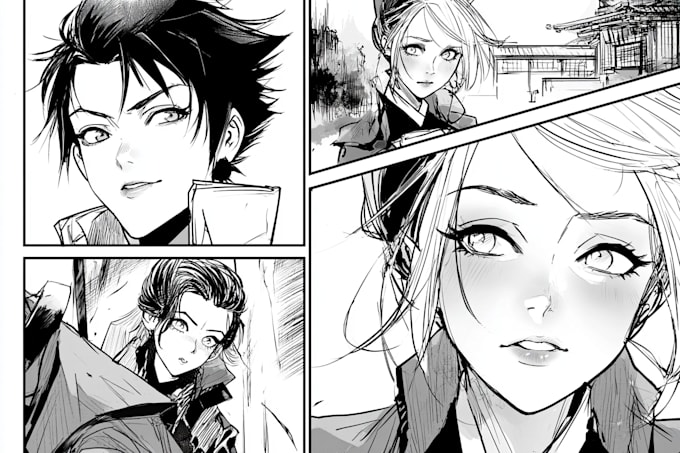 create custom manga comic pages and illustrations