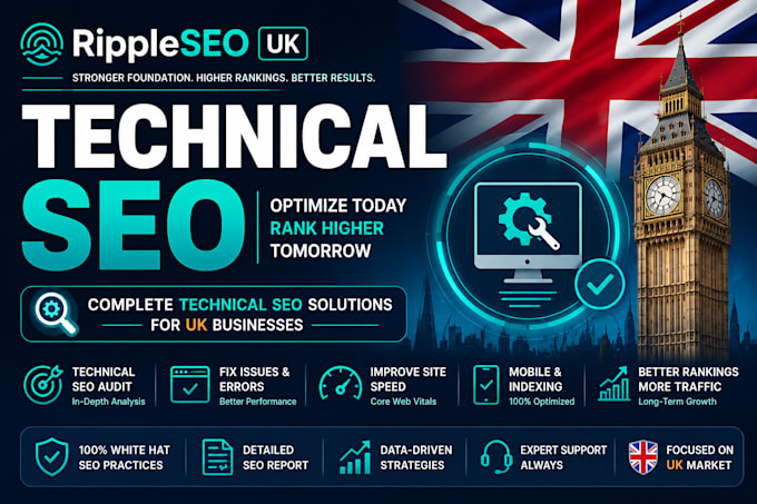 a complete technical SEO audit and fix technical issues