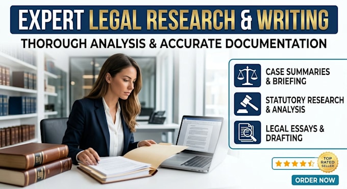 do expert legal research and writing