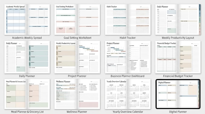 create a branded daily planner for your business
