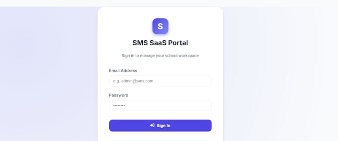 develop a custom laravel web application