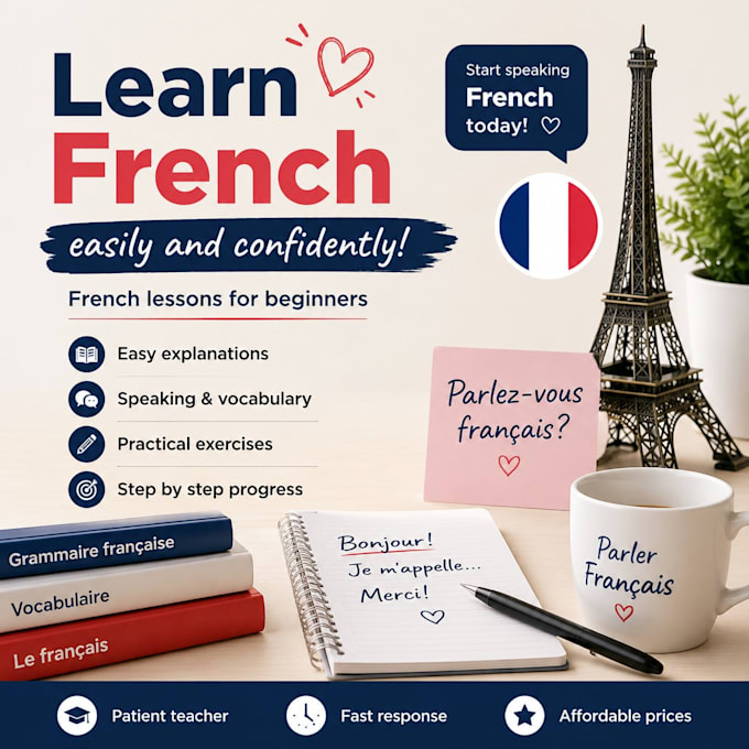 help you learn french easily for beginners