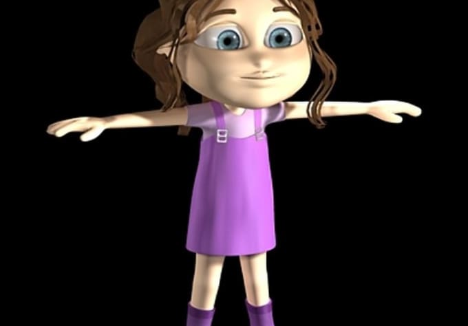 Make You A 3d Cartoon Character By Kmilleraz