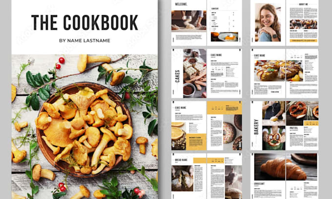 design a canva cookbook and recipe ebook for amazon KDP