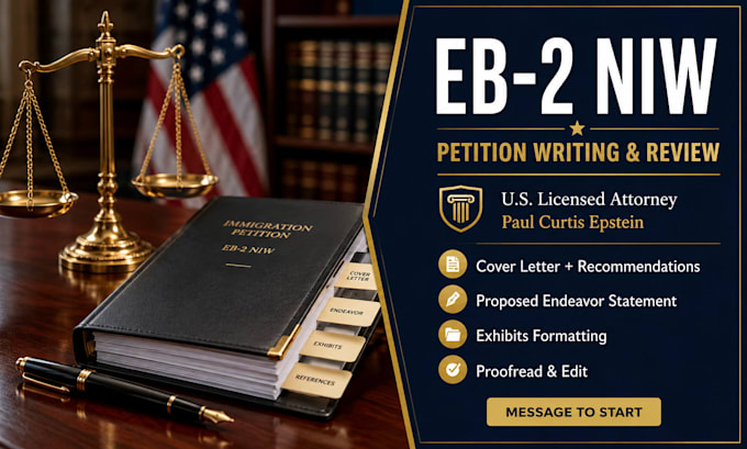 write your eb2 niw proposed endeavor statement