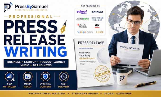 write and distribute press release to yahoo finance submit press release bezinga