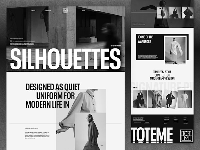 create a luxury website,portfolio website or business website
