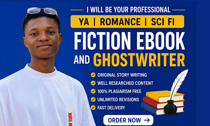 ghostwrite your science fiction, fantasy, or fiction novel