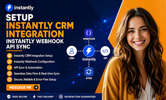 setup instantly crm integration instantly webhook apl sync