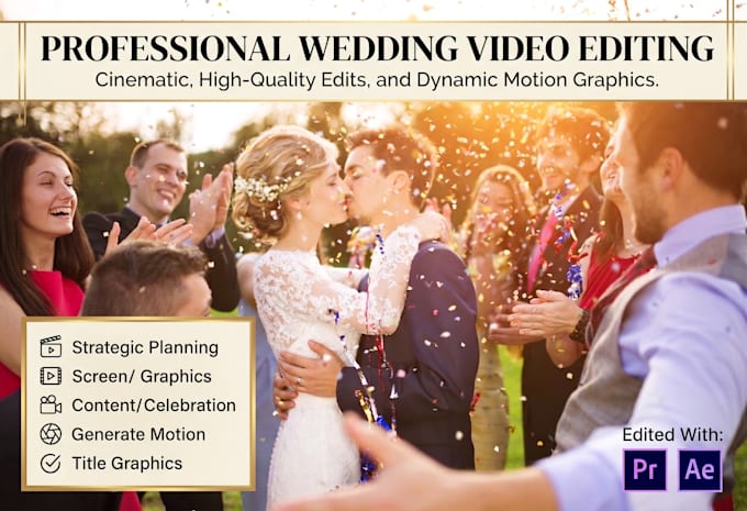 edit your wedding videos