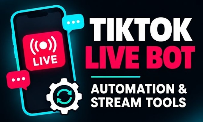 social media bot, instagram api bot, youtube bot, tiktok livestreaming bot