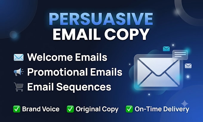 write persuasive email copy for your business