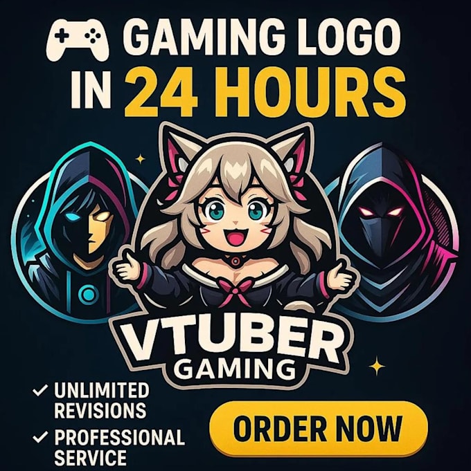 design a unique cartoon mascot logo