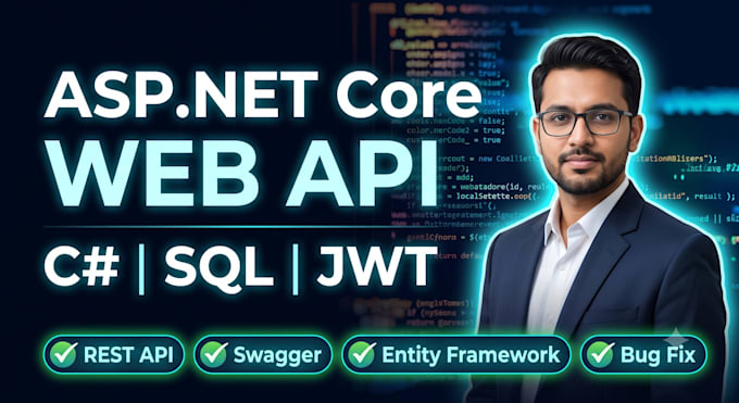 develop secure rest API using asp net core