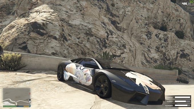 create custom gta v mod, add on car model, anime ped, or sp character mod