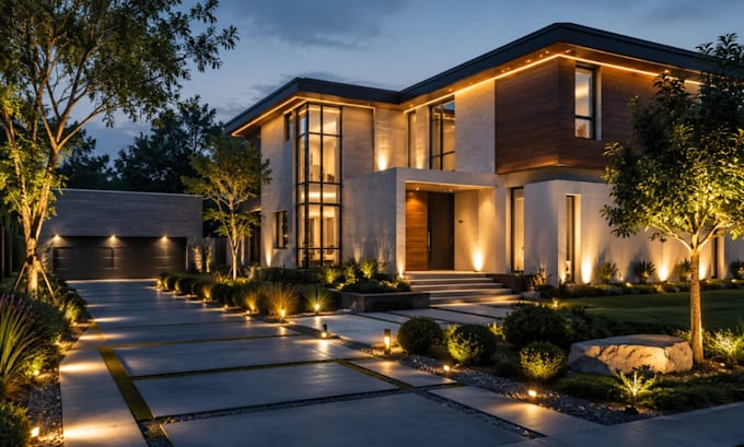 design interior and exterior lighting plans for any space