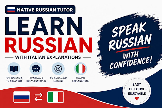 teach you russian language from beginner to advanced
