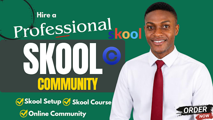 setup skool community and create skool course structure