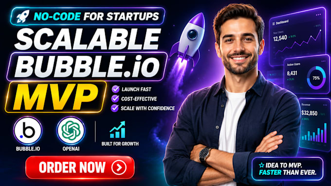 build scalable bubble io mvp for your startup