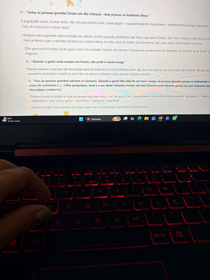 beta read your manuscript and provid honest feedback