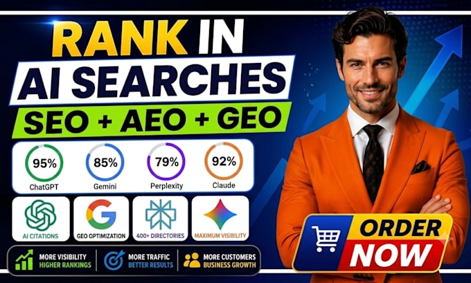 boost ai visibility score to rank website in chatgpt gemini GEO aeo SEO backlink