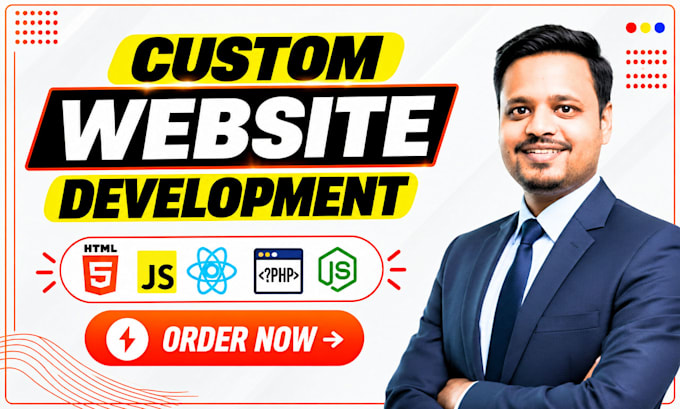 be your full stack web developer for front end, backend