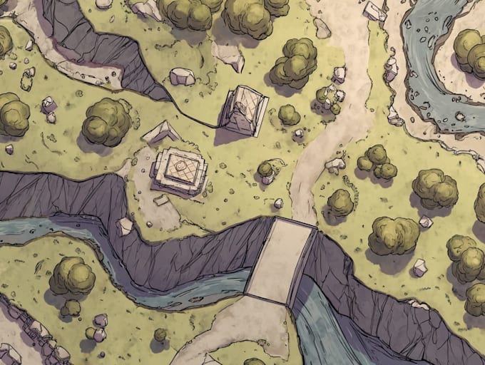make your fantasy map illustration arts