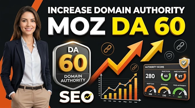 increase your website domain authority and moz da 60