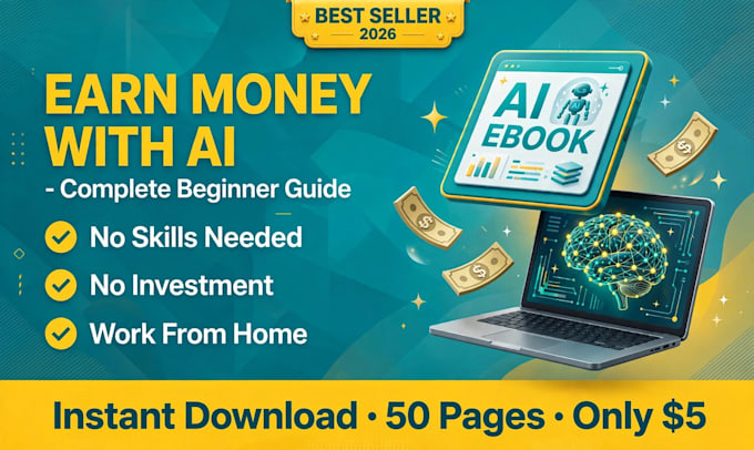 provide an ultimate ebook guide on how to earn money using ai