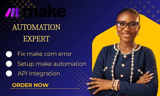 build make com automation, workflow automation and API integrations