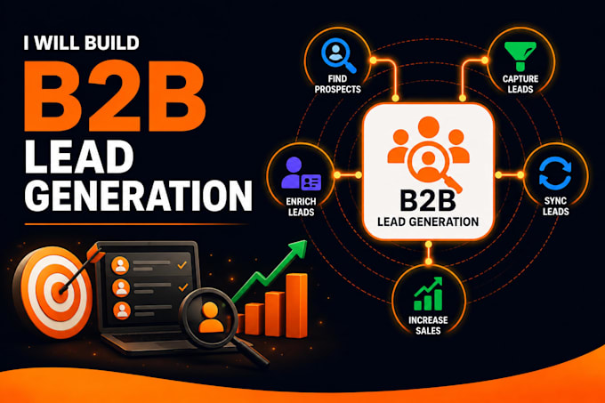 automate b2b lead generation, potential sales, n8n automation, enrich sync leads