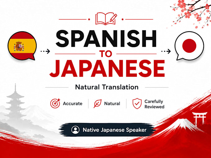 translate spanish into natural japanese