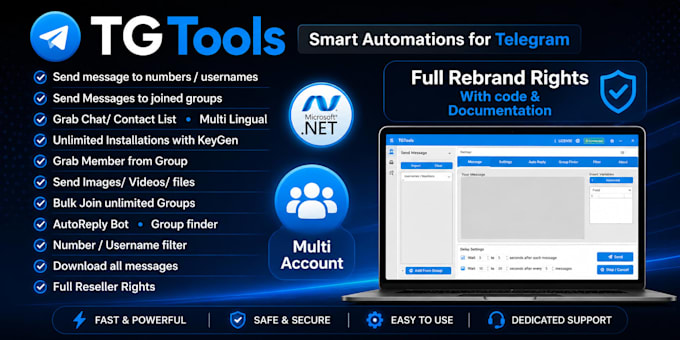 install telegram bulk message marketing tool