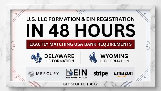 register US llc, llc formation, ein registration, wyoming llc, delaware llc