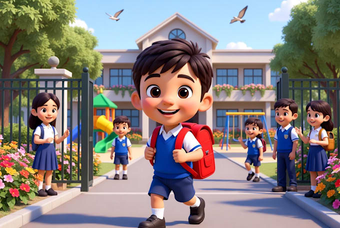 create 3d animated kids videos