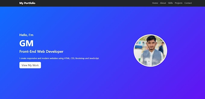 design, develop a responsive websites