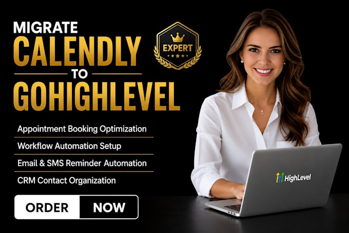 migrate calendly to gohighlevel calendar and workflow setup gohighlevel website