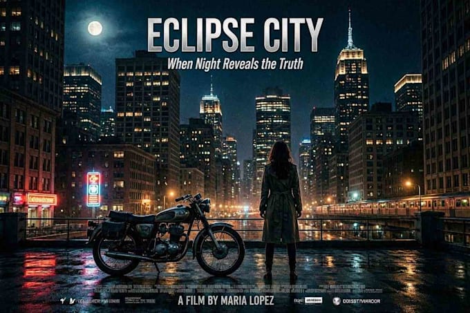 design a professional movie poster