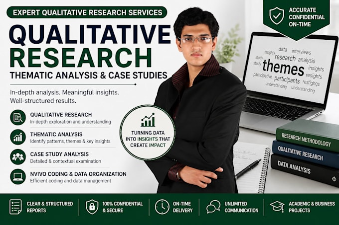 conduct qualitative analysis and thematic development