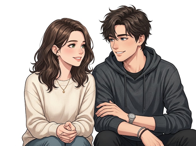 draw character or fan art commissions