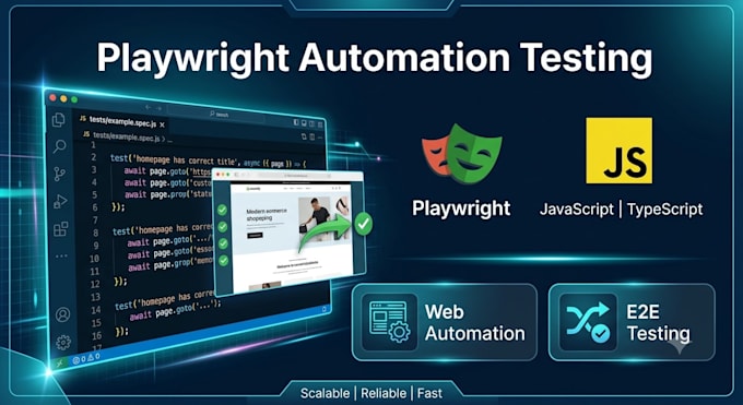 automate your website with playwright