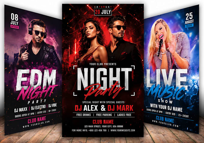 design your event flyer or poster in just 9h